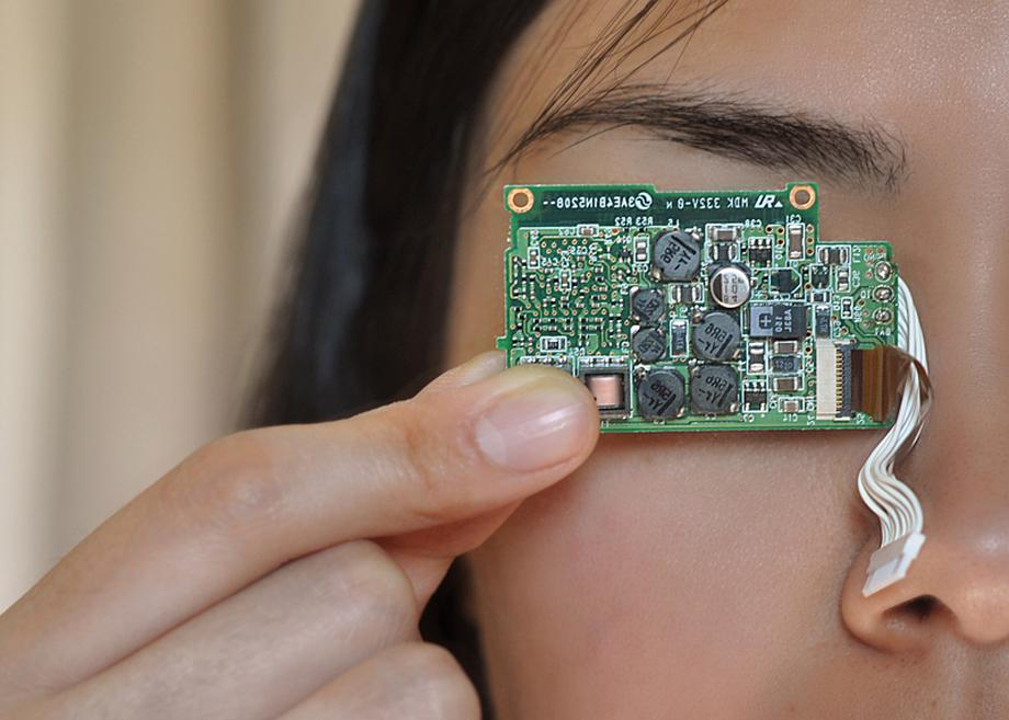 DSLR circuit board and face